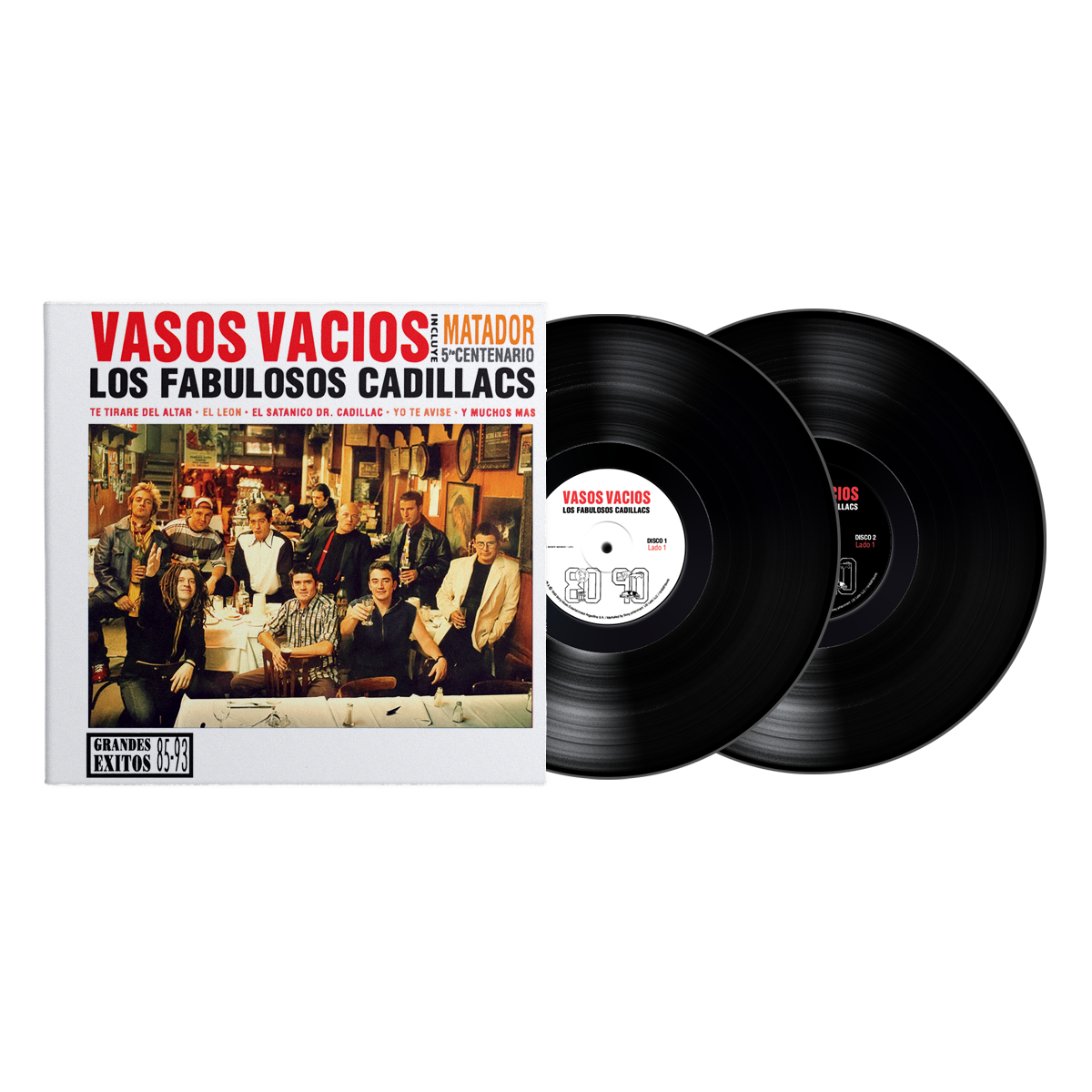Los Fabulosos Cadillacs - Vasos Vacios 2LP Vinyl – Sony Latin Los Fabulosos Cadillacs - Vasos Vacios 2LP Vinyl – Sony Latin