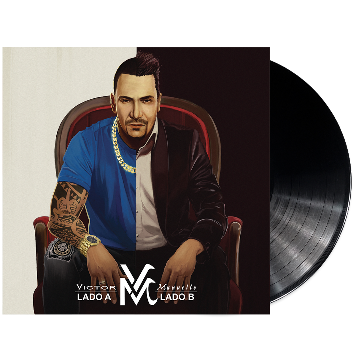 Victor Manuelle - Lado A Lado B Vinyl 1LP