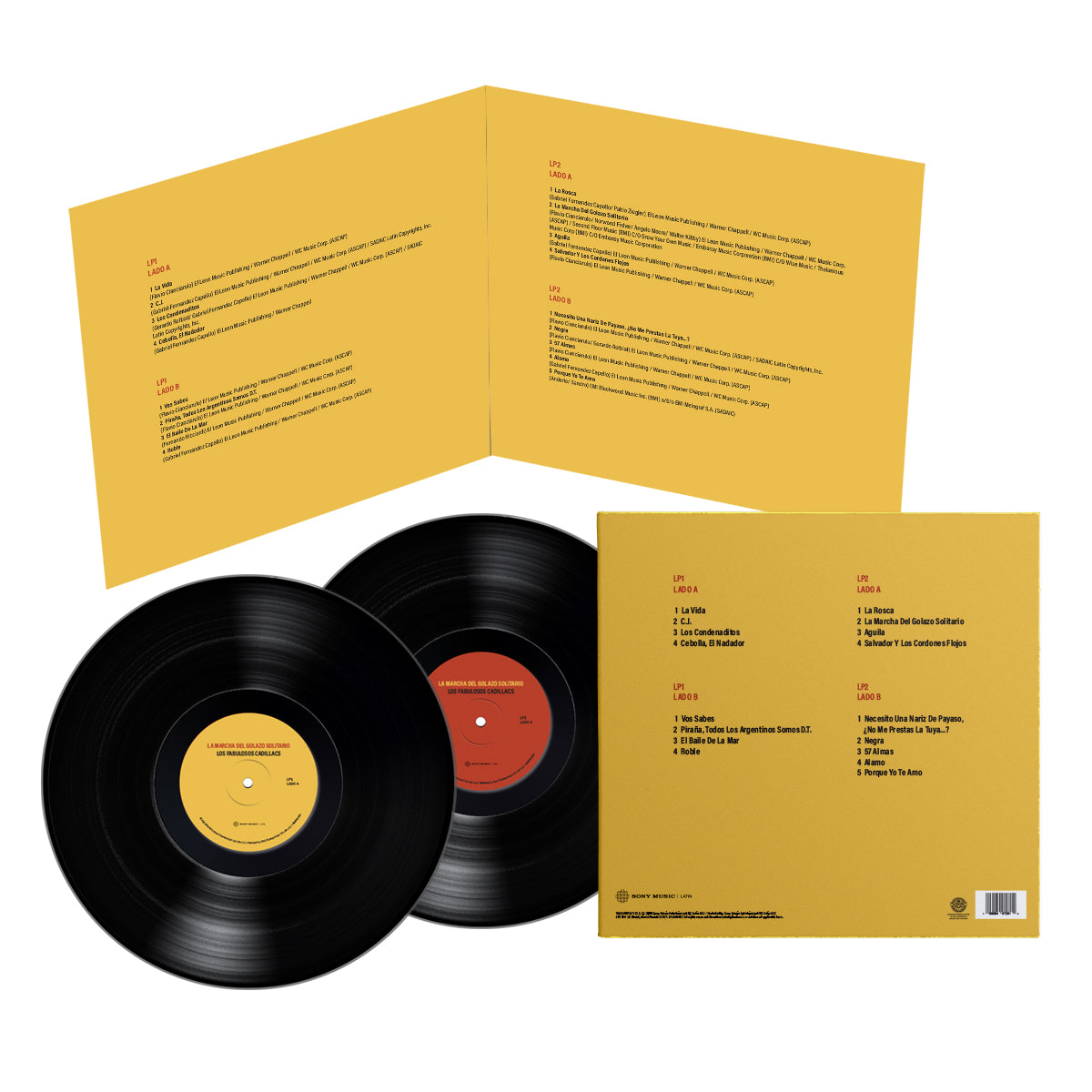 Los Fabulosos Cadillacs - La Marcha del Golazo Solitario 2LP Vinyl