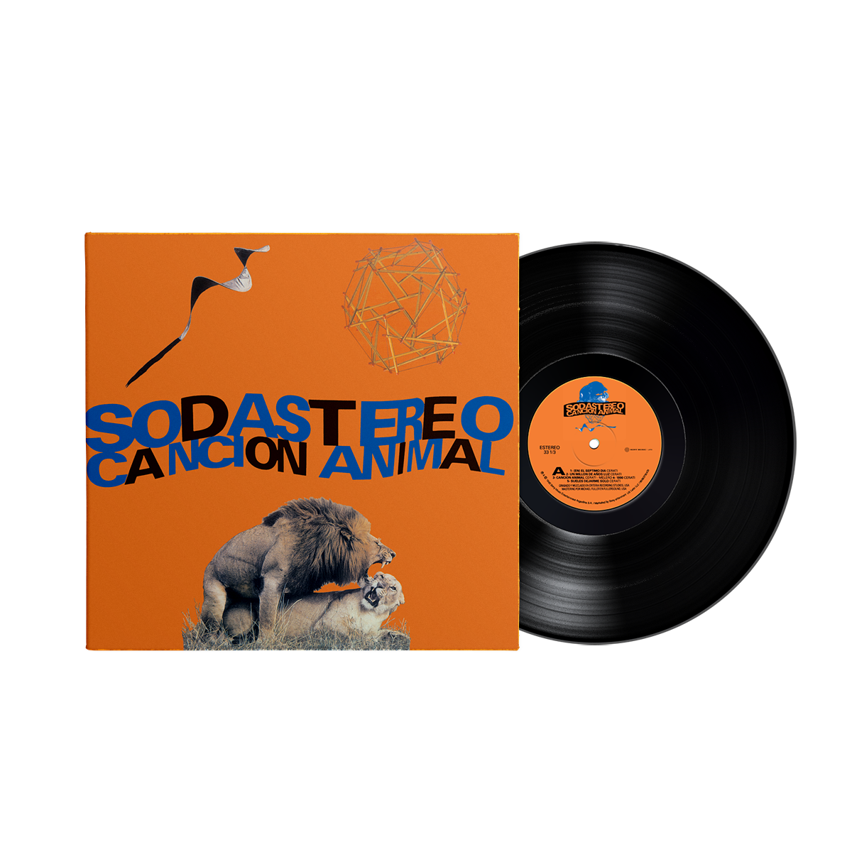 Soda Stereo - Cancion Animal 1LP Vinyl