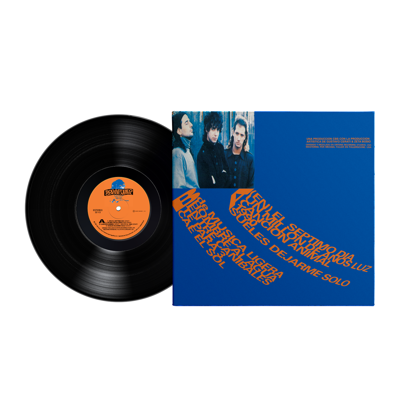 Soda Stereo - Cancion Animal 1LP Vinyl