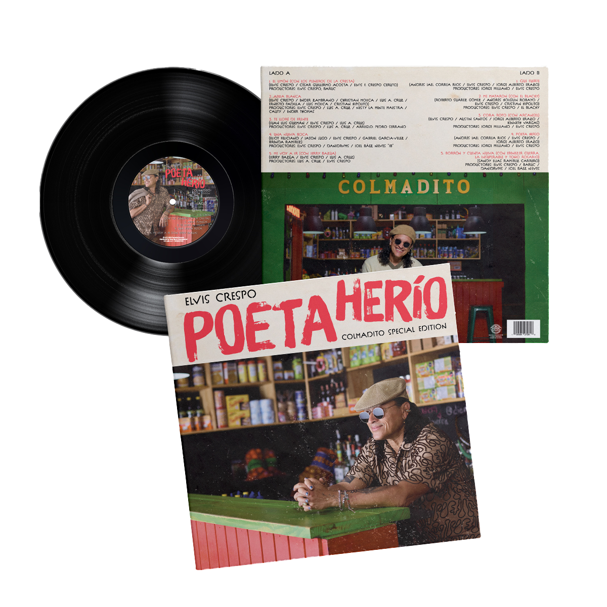 Elvis Crespo - Poeta Herío Vinyl (Colmadito Special Edition)