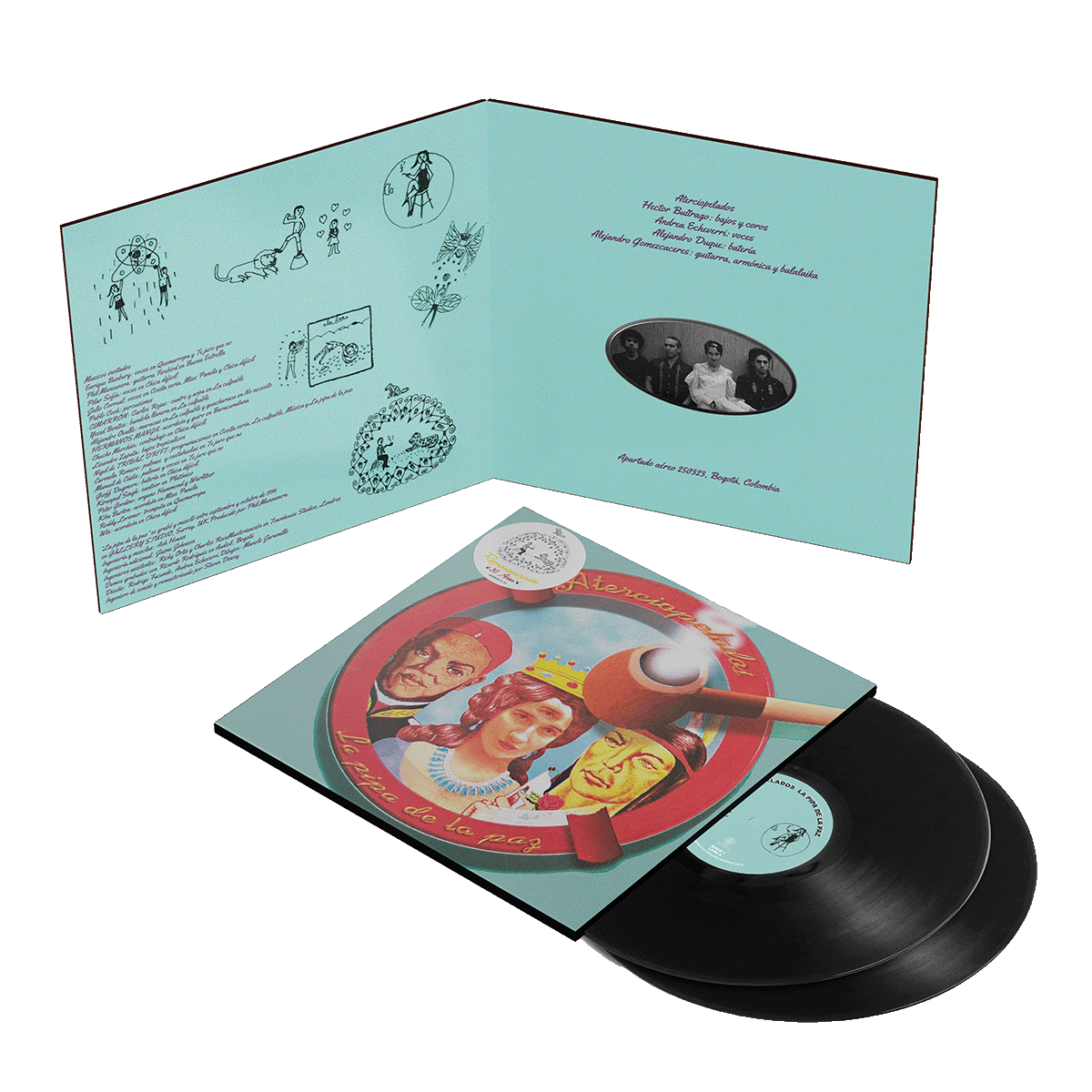 Aterciopelados - La Pipa De La Paz 2LP Vinyl