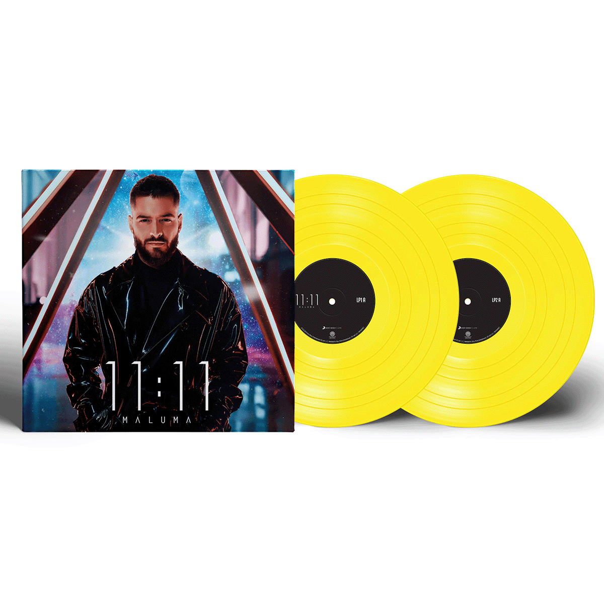 Maluma 11 11 Yellow Vinyl 2LP Sony Latin maluma-11-11-yellow-vinyl-2lp-sony-latin