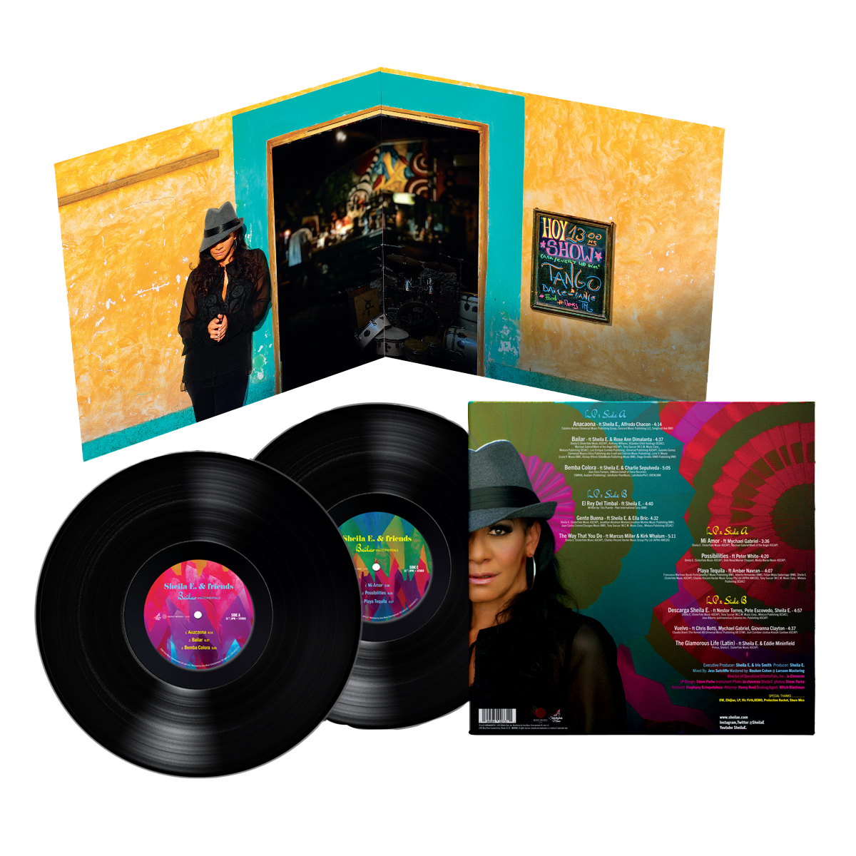 Sheila E. - Bailar (Instrumentals) 2LP Vinyl