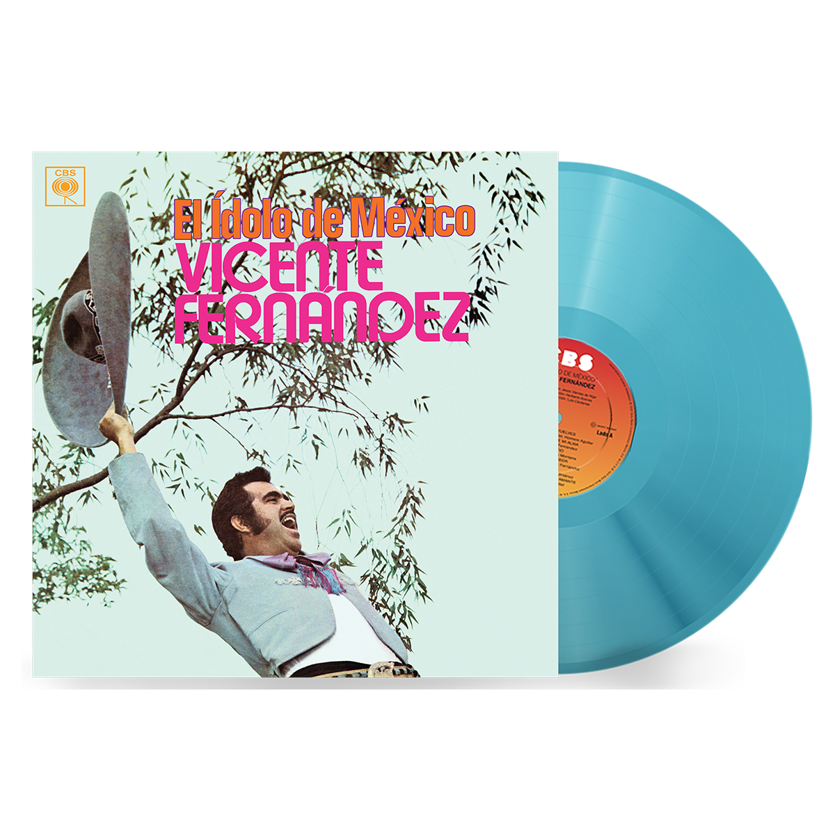 Vicente Fernández - El Idolo De Mexico Vinyl (Transparent Blizzard)