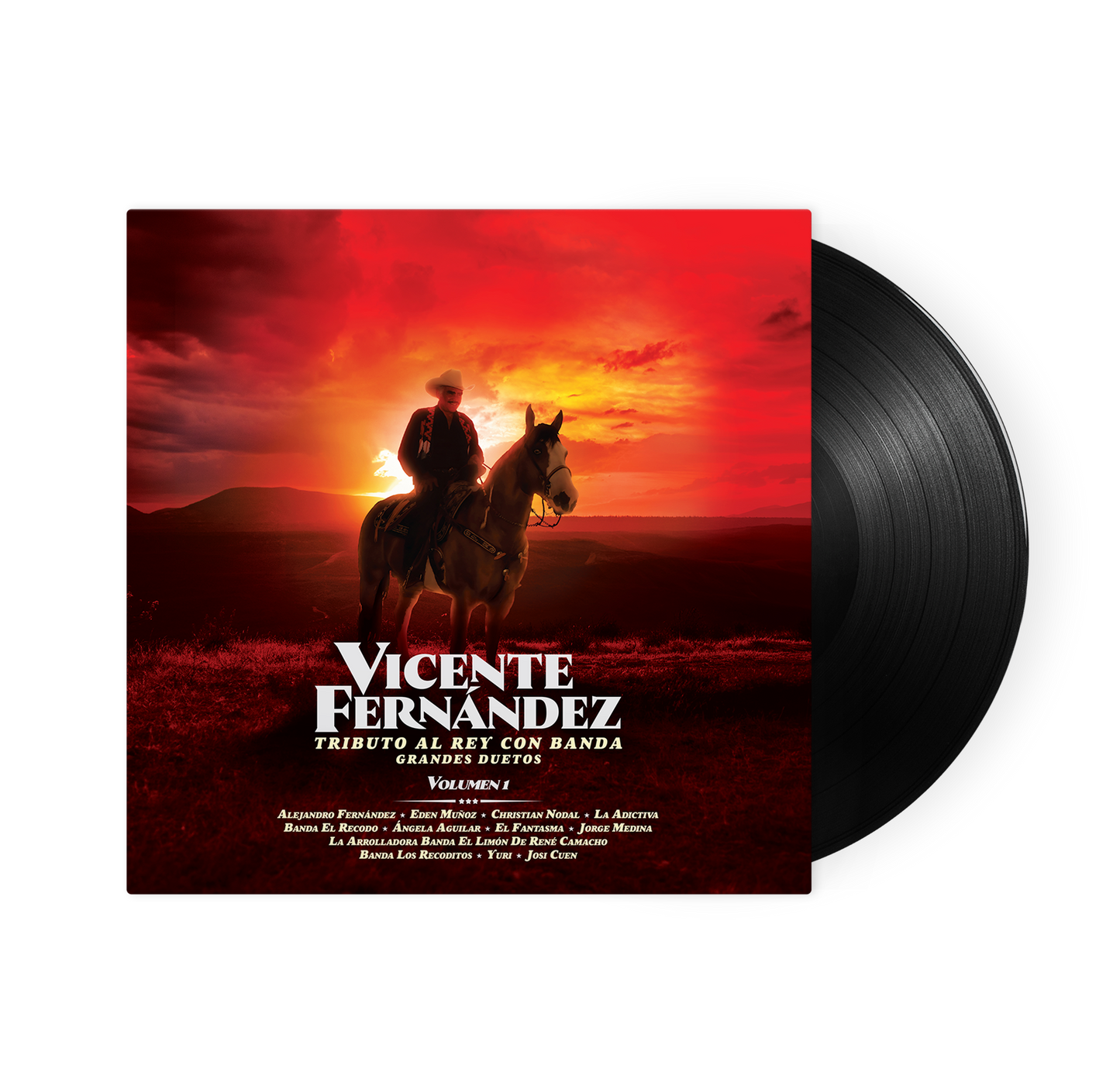 Vicente Fernández - Tributo al Rey Con Banda (Grandes Duetos, Vol. 1) Vinyl