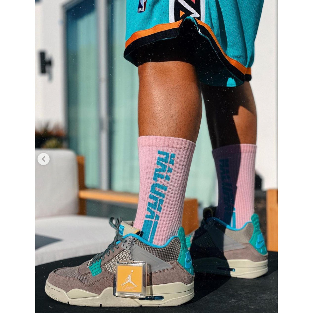 Maluma Pink Socks