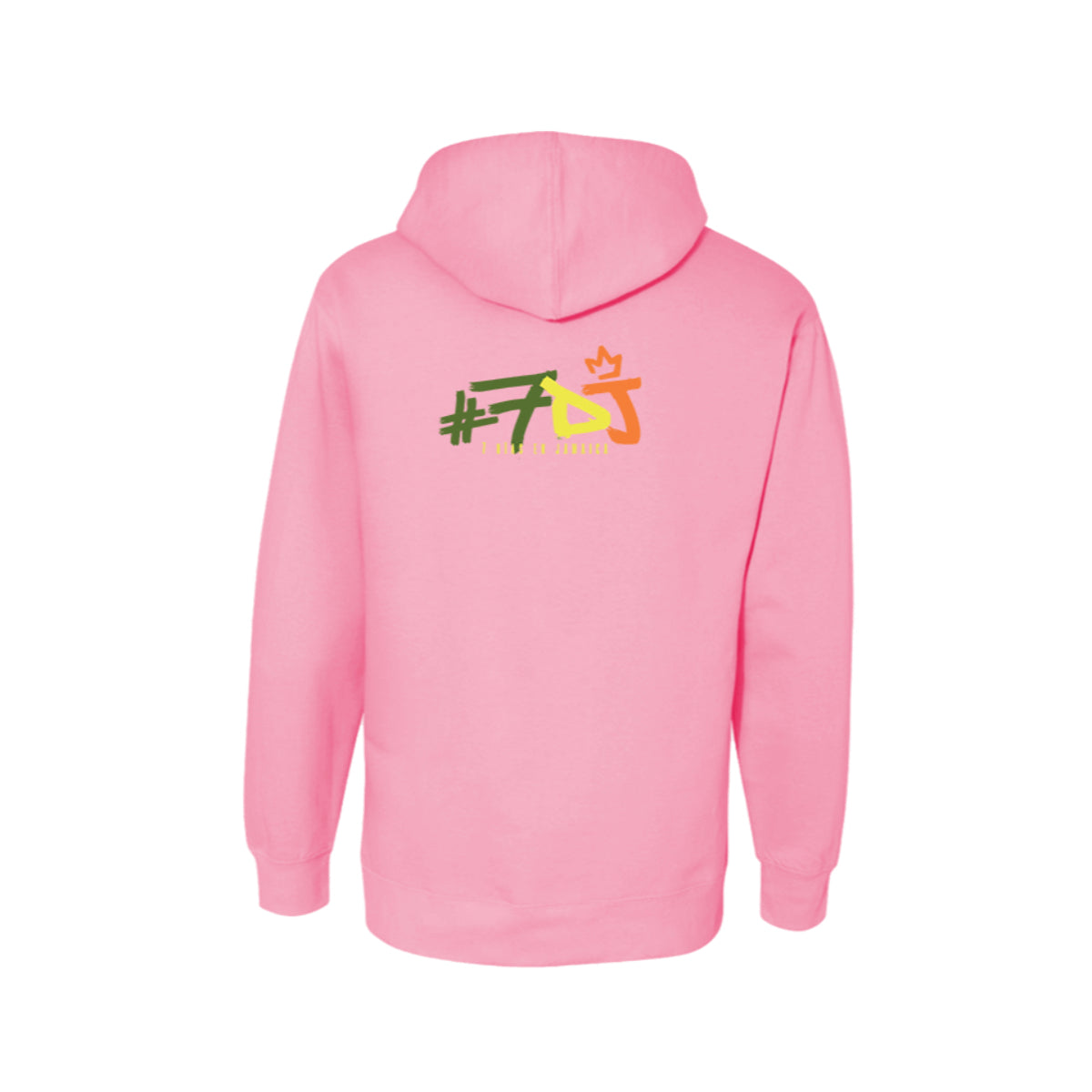 Maluma - #7DJ Portrait Pink Hoodie