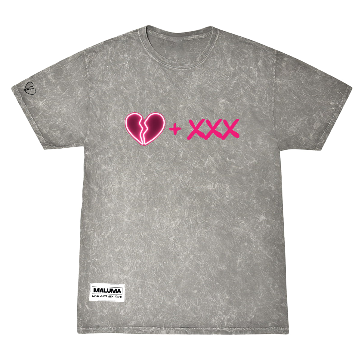 Maluma - The Love & Sex Tape Washed Grey T-Shirt