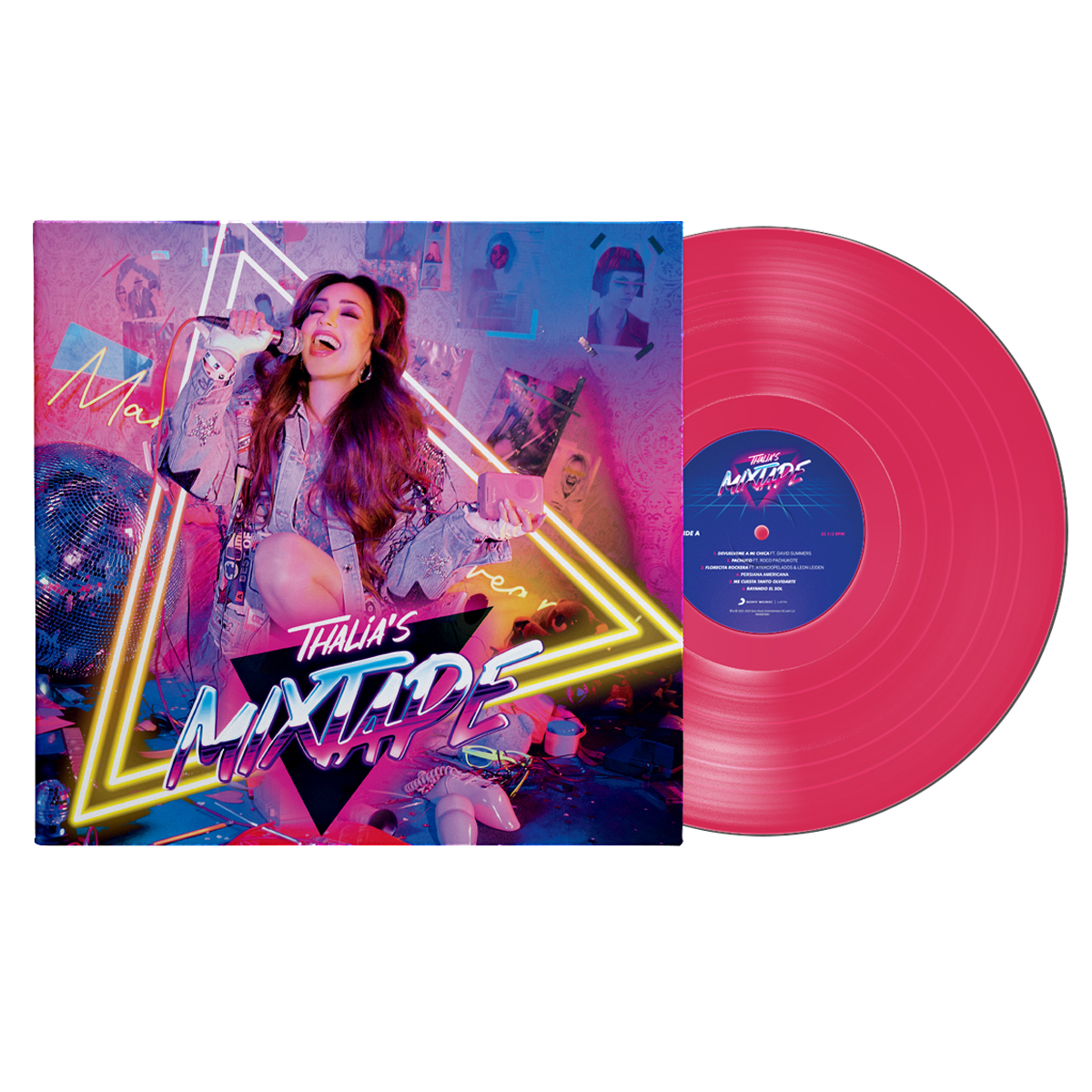Thalia's Mixtape - Magenta Vinyl LP