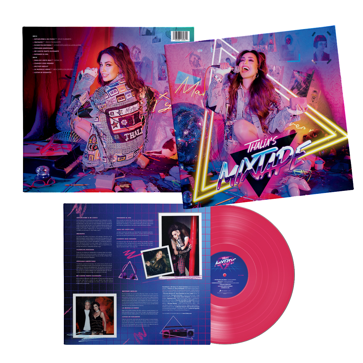 Thalia's Mixtape - Magenta Vinyl LP