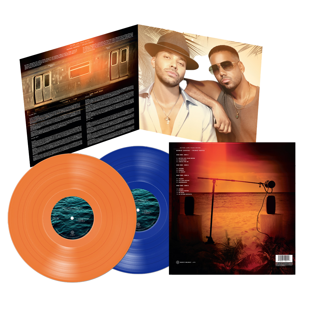 Romeo Santos & Prince Royce - Better Late Than Never - Vinyl 2LP (AUTOGRAPHED)