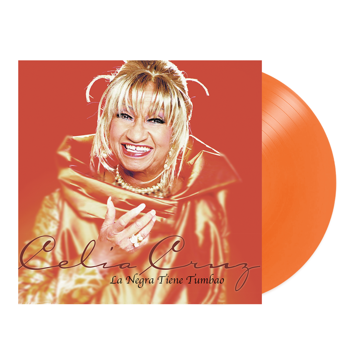 Celia Cruz - La Negra Tiene Tumbao Vinyl 1LP (Orange)