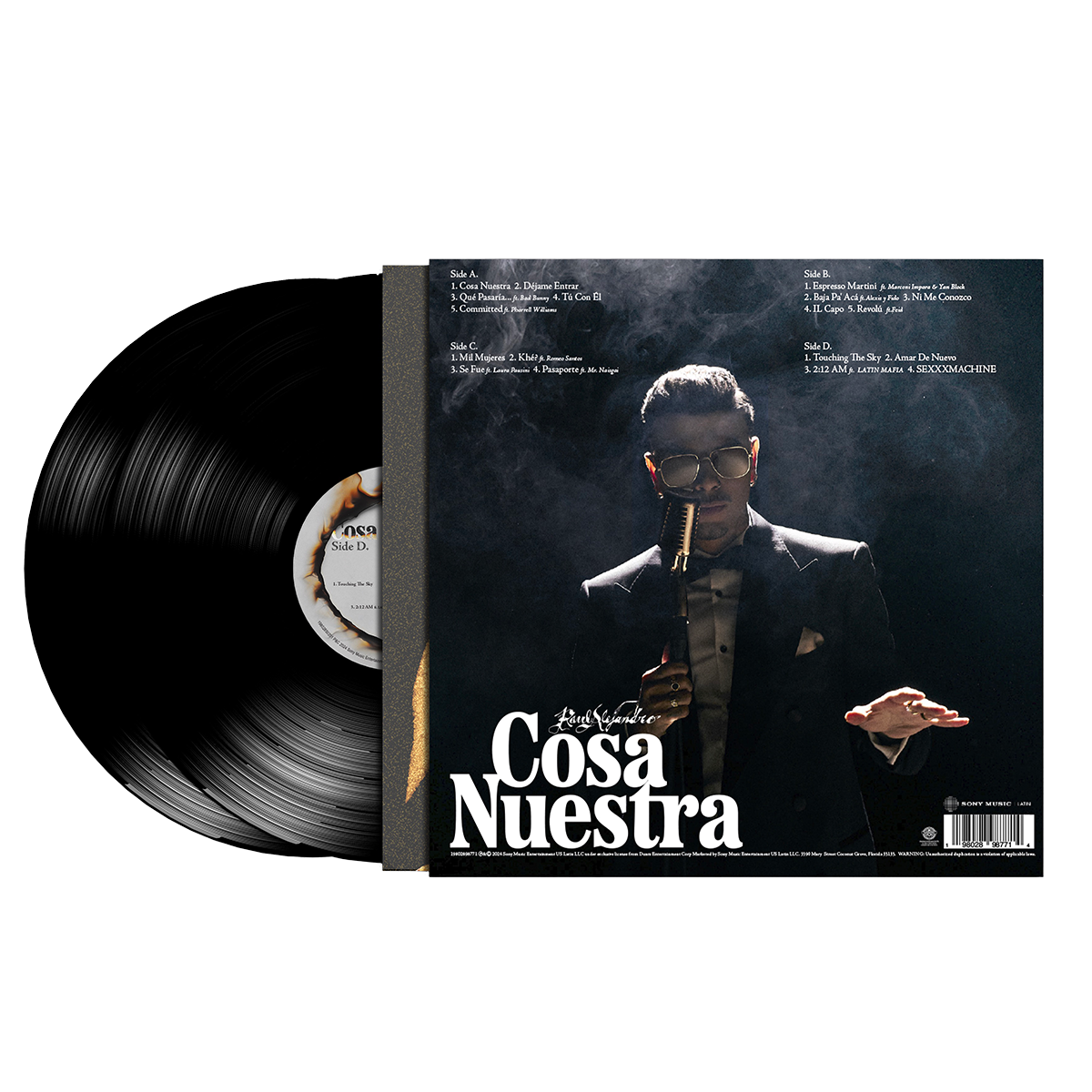 Rauw Alejandro - Cosa Nuestra Vinyl 2LP