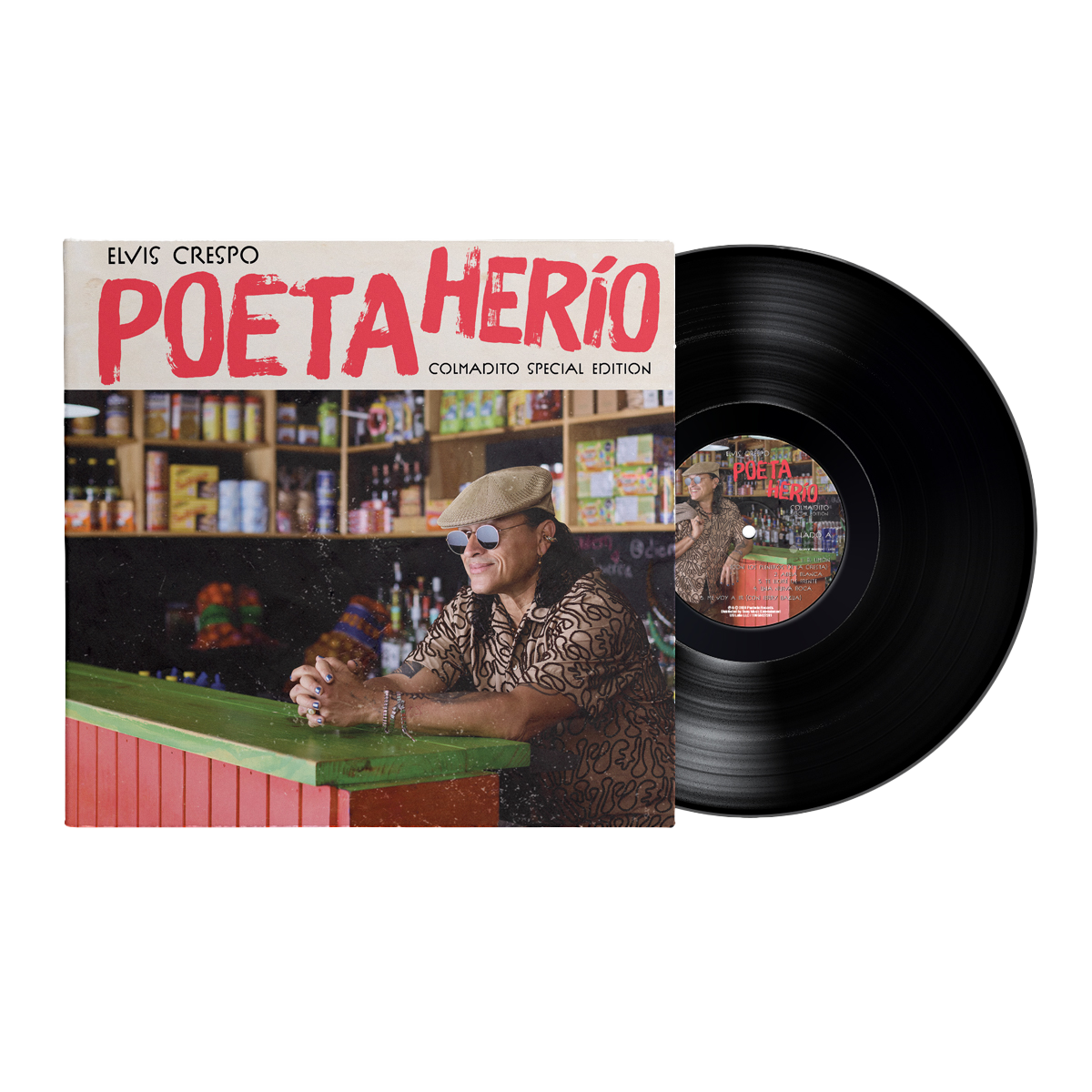 Elvis Crespo - Poeta Herío Vinyl (Colmadito Special Edition)