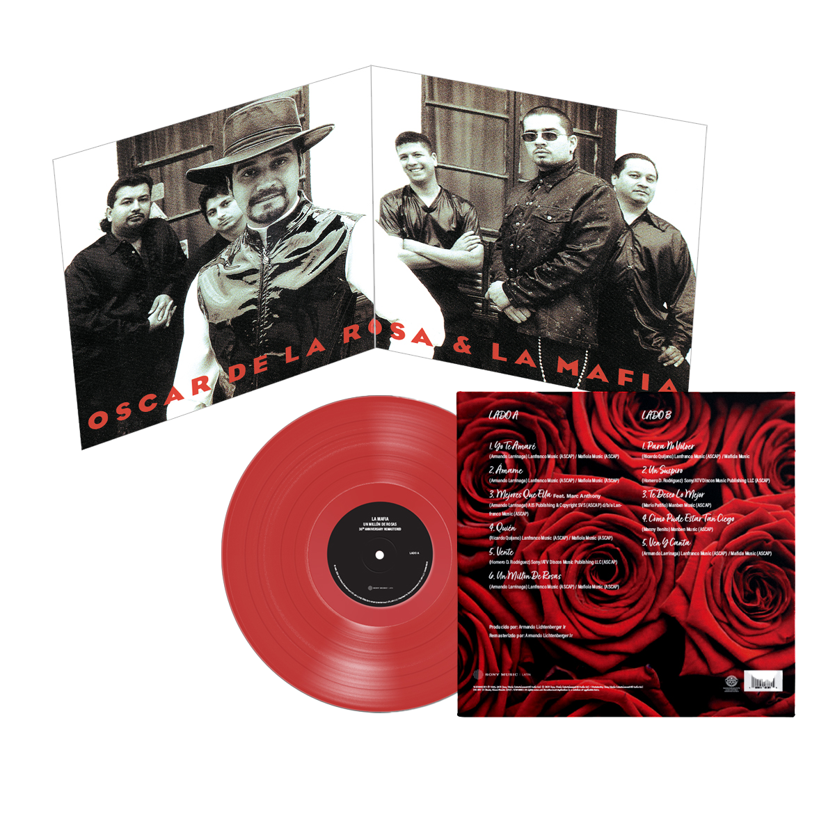 La Mafia - Un Millón de Rosas Vinyl (30th Anniversary Remastered)