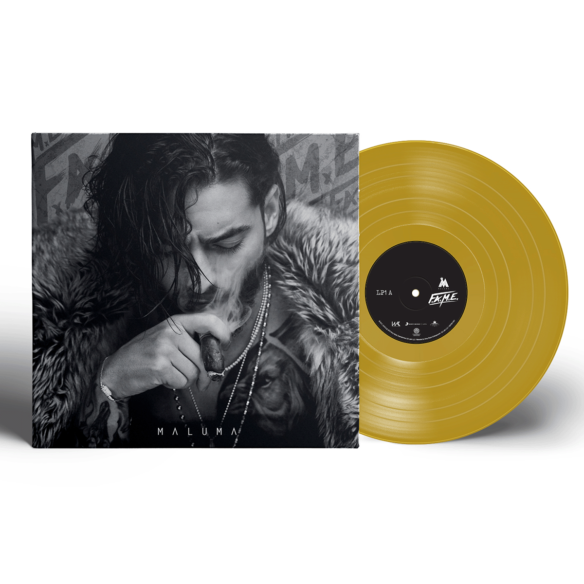 Maluma - F.A.M.E. Gold Vinyl LP