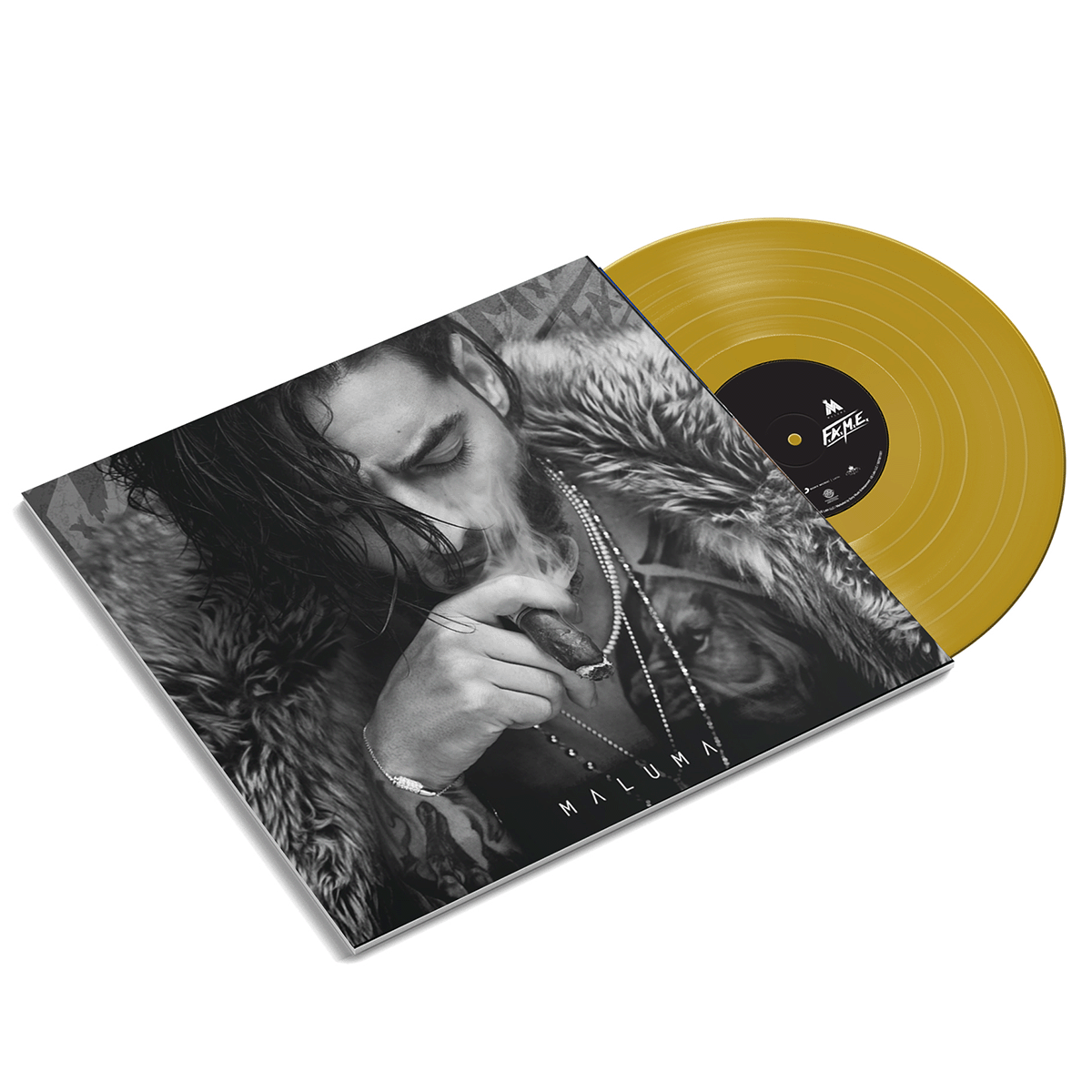 Maluma - F.A.M.E. Gold Vinyl LP