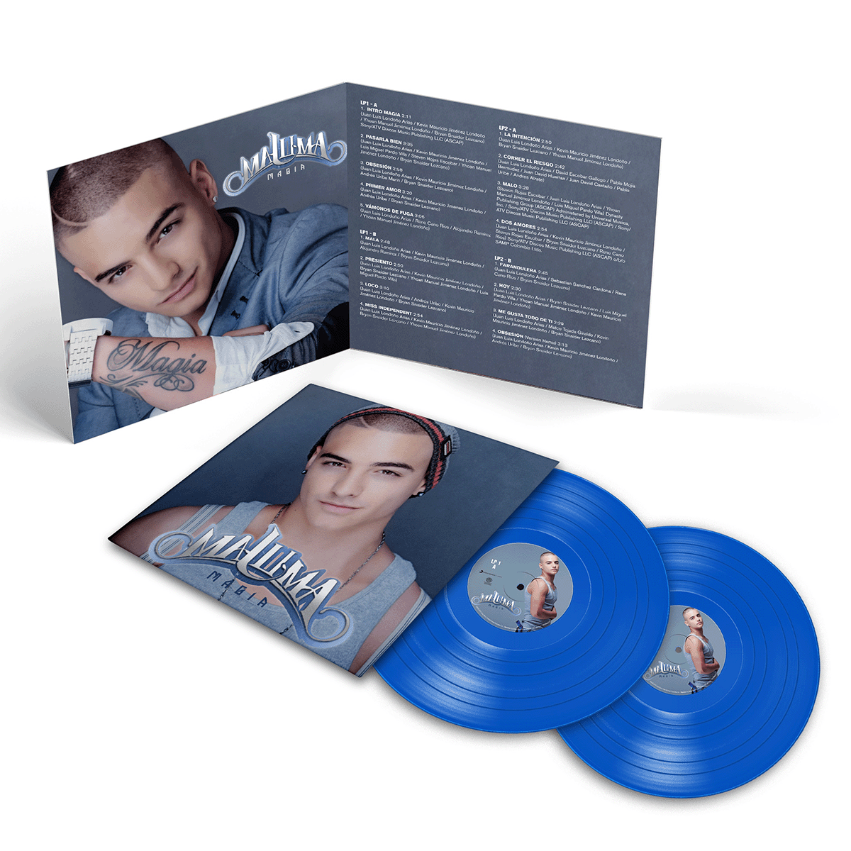 Maluma - Magia Blue Vinyl 2LP