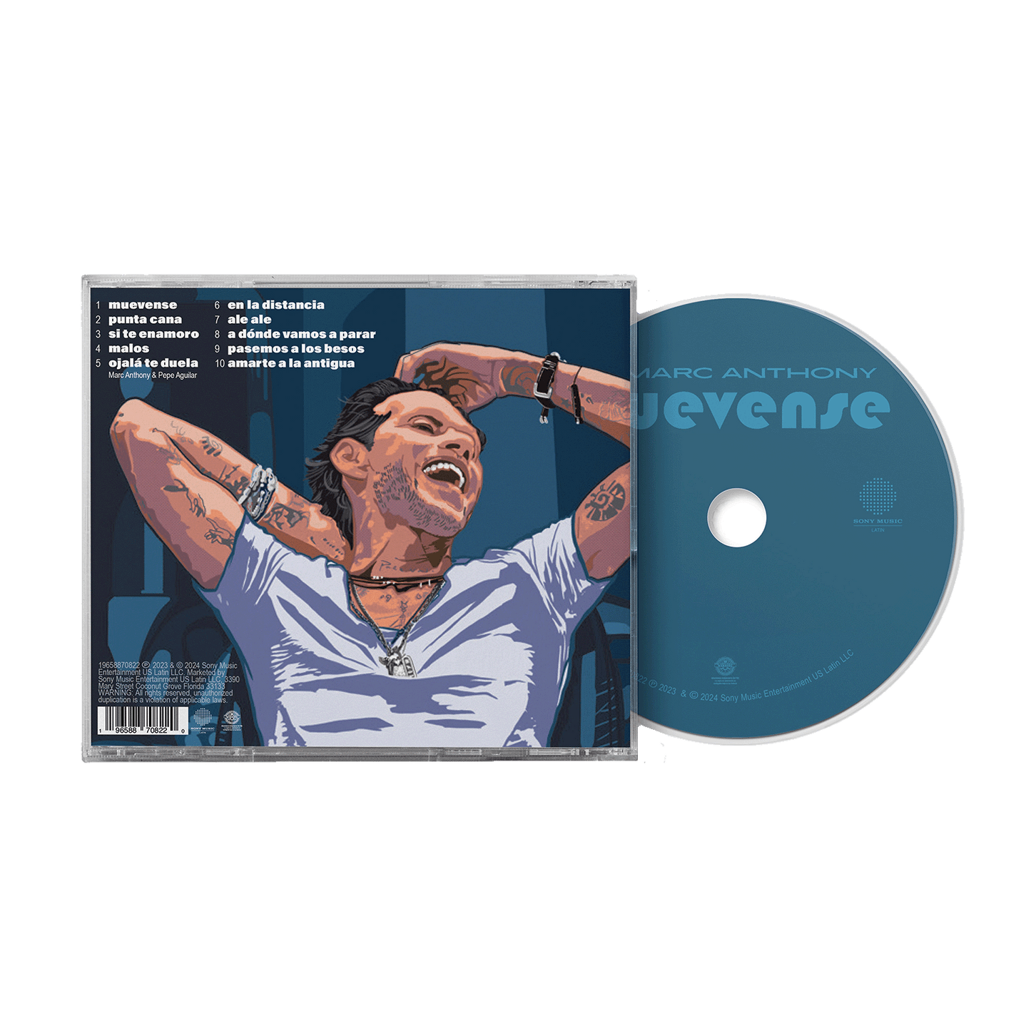 Marc Anthony - Muevense CD