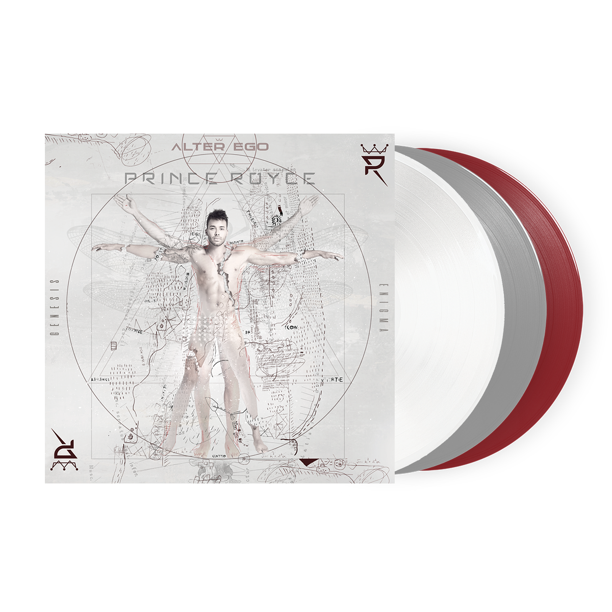 Prince Royce - Alter Ego - Vinyl 3LP (Clear/Milky/Ruby)