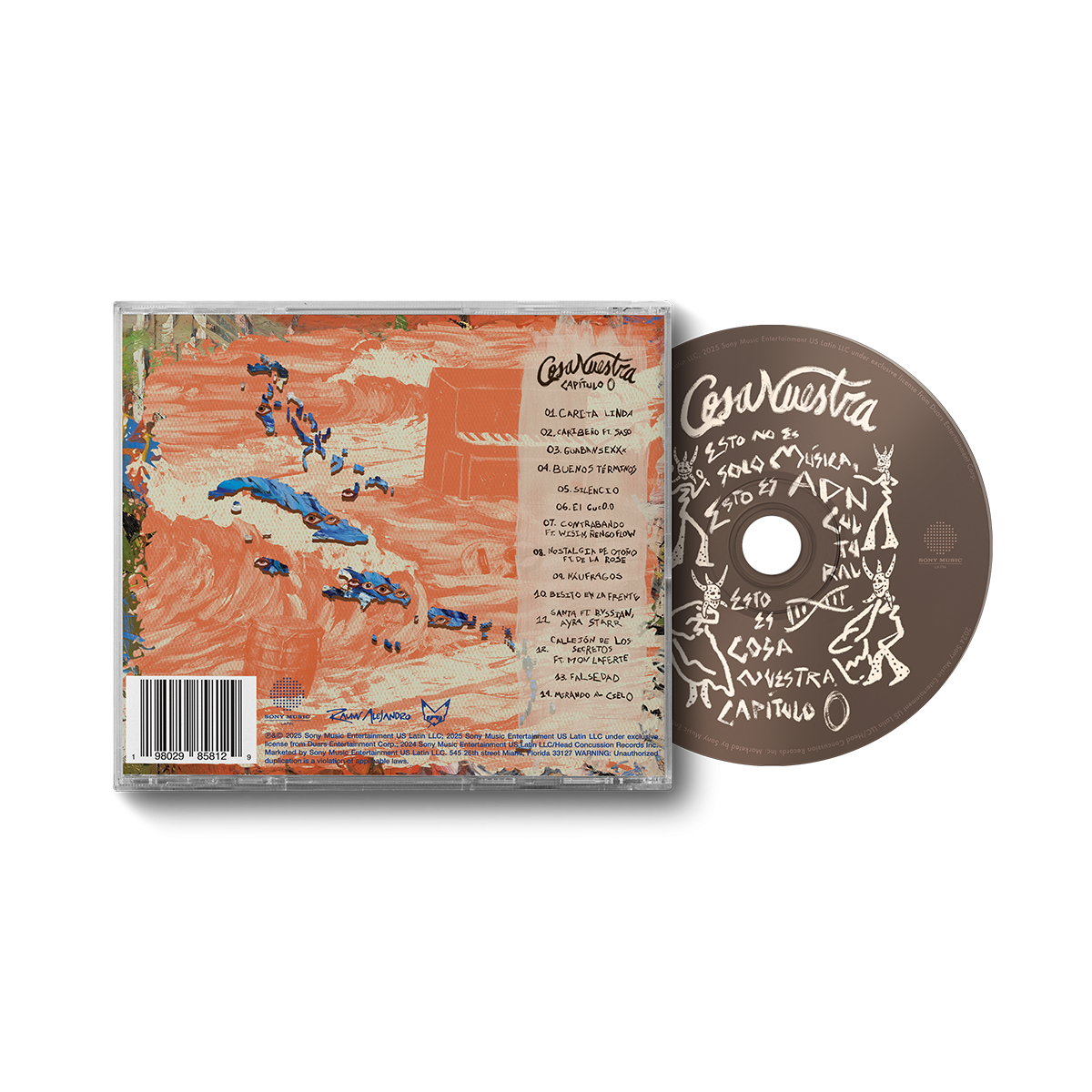 Rauw Alejandro - Cosa Nuestra Capítulo 0 CD