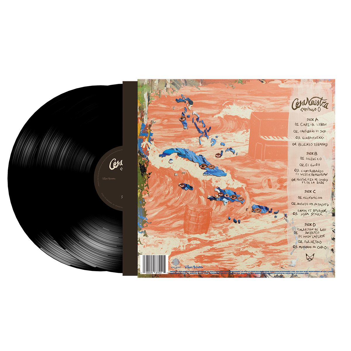 Rauw Alejandro - Cosa Nuestra Capítulo 0 Vinyl 2LP - D2C Exclusive