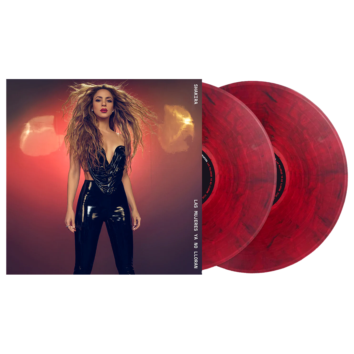 SHAKIRA - Las Mujeres Ya No Lloran (Exclusive Ruby Edition) - Red 2LP