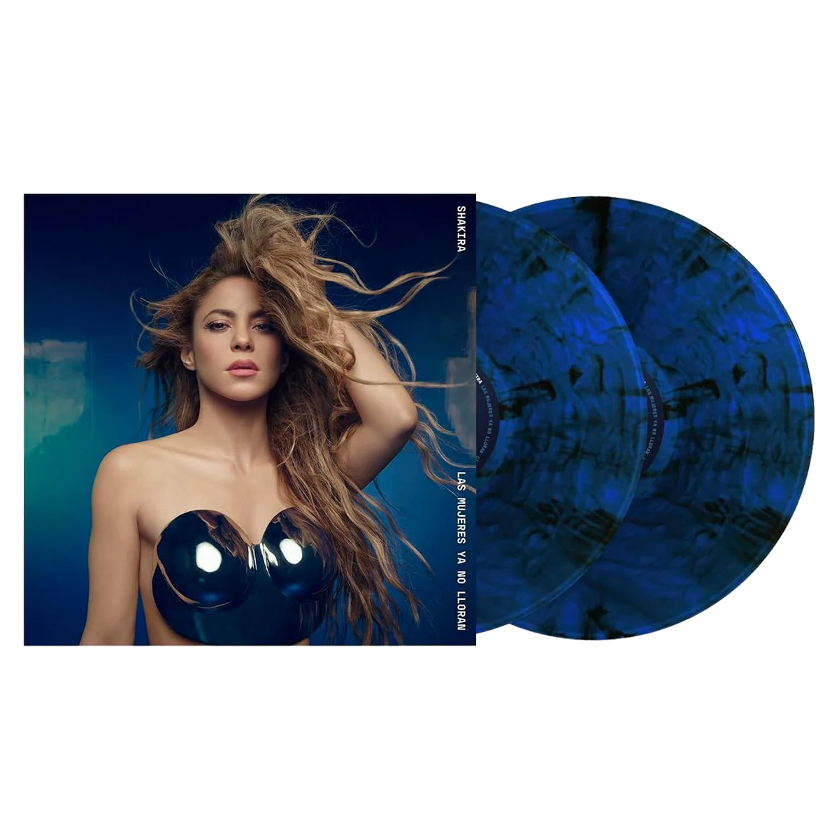 SHAKIRA - Las Mujeres Ya No Lloran (Exclusive Saffire Edition) - Blue 2LP