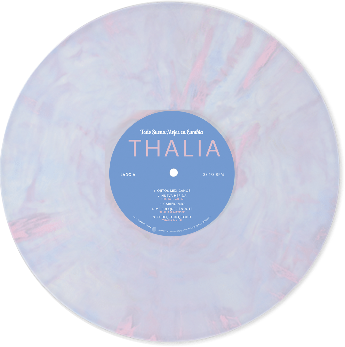TODO SUENA MEJOR EN CUMBIA - Mystery Color Vinyl LP (Autographed - D2C Exclusive)