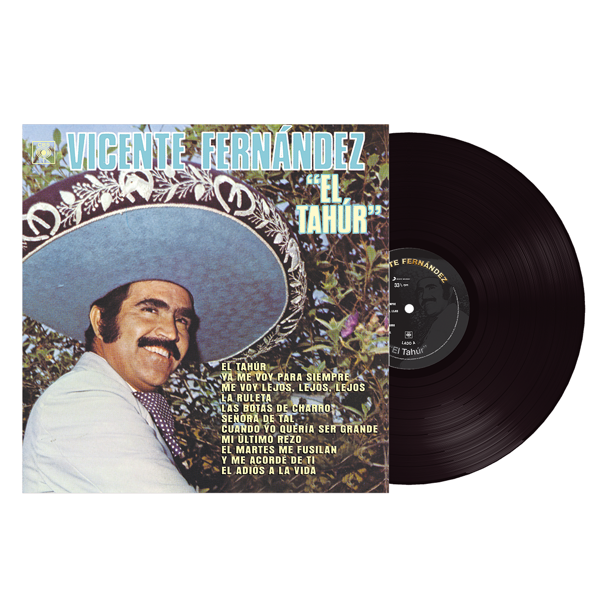 Vicente Fernández - El Tahúr Vinyl