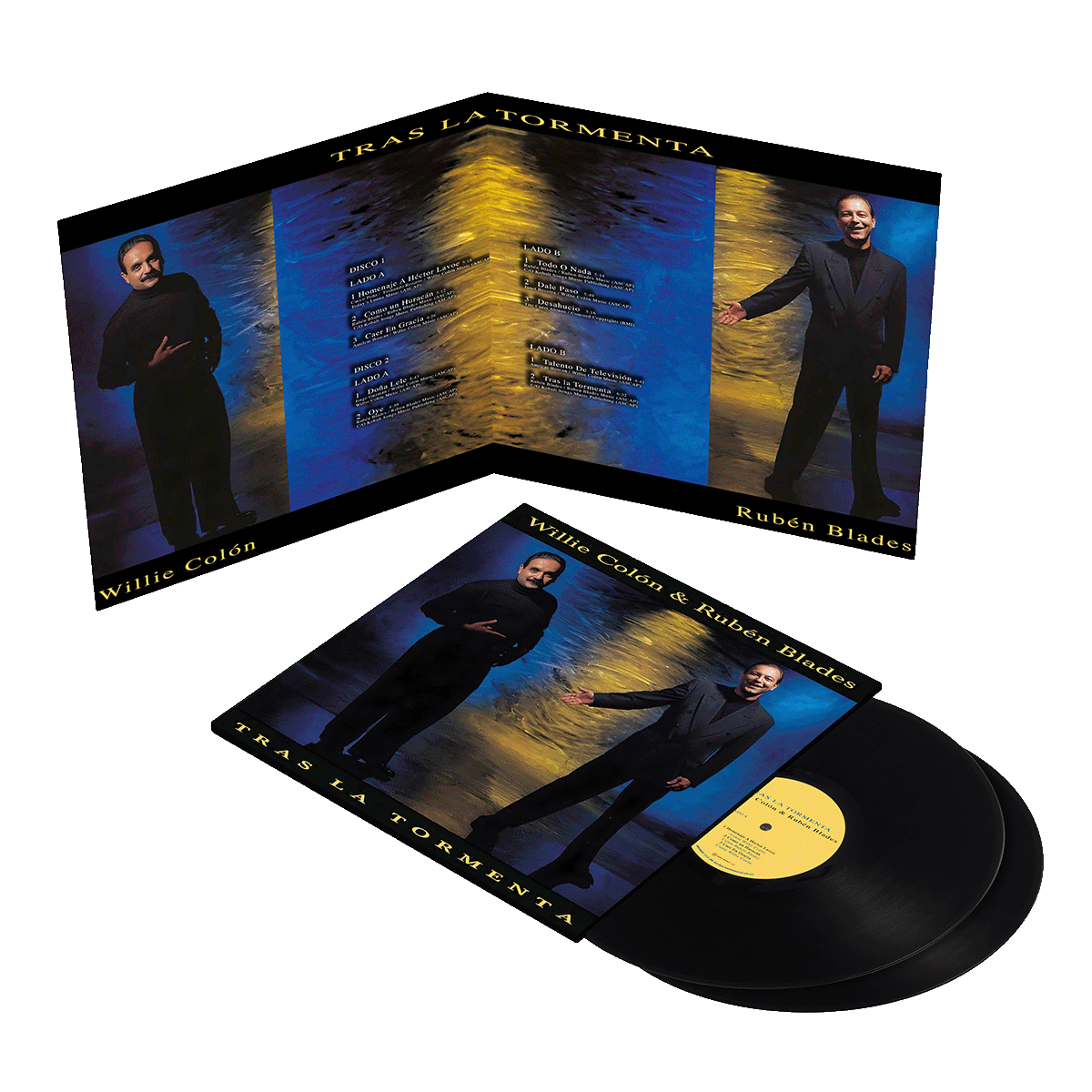 Willie Colón  & Ruben Blades - Tras la Tormenta Vinyl