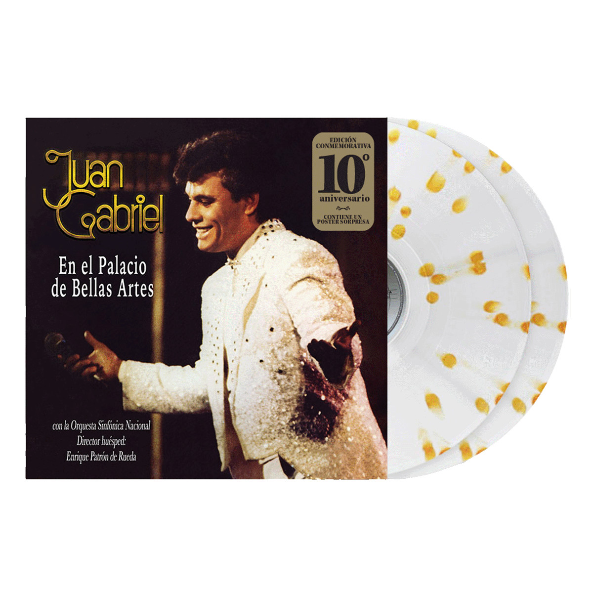 Juan Gabriel - En El Palacio De Bellas Artes (edición aniversario) 2LP Vinyl