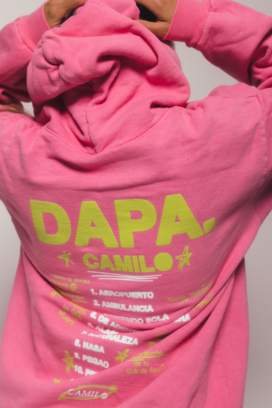 DAPA Tracklist Pullover Hoodie
