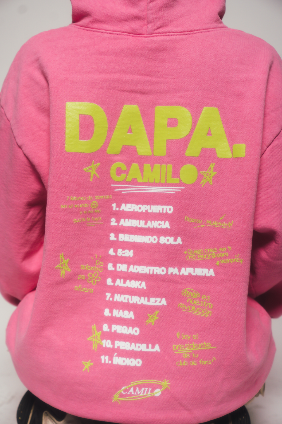 DAPA Tracklist Pullover Hoodie