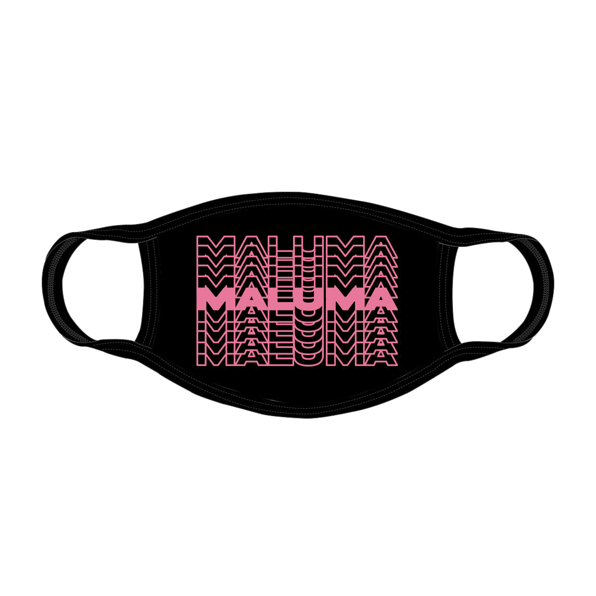 Maluma Repeat Black Mask
