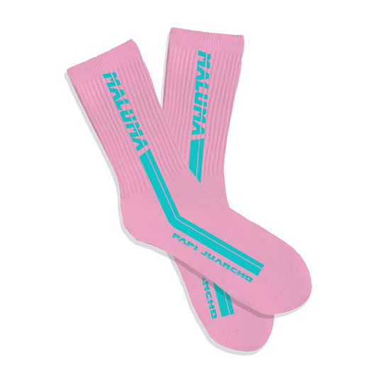 Maluma Pink Socks