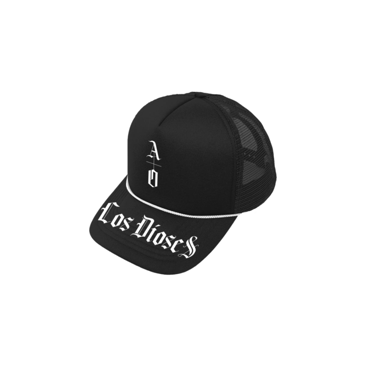 Los Dioses Black Trucker Hat