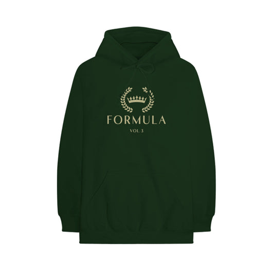 FORMULA VOL. 3 CROWN PHOTO FOREST GREEN HOODIE