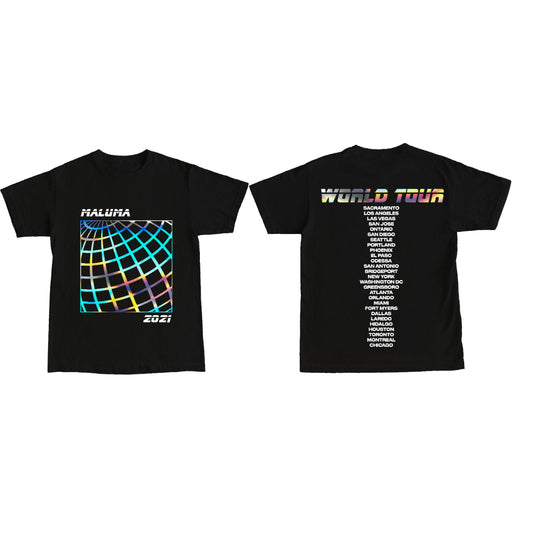 Maluma World Tour Iridescent Foil Tour Tee