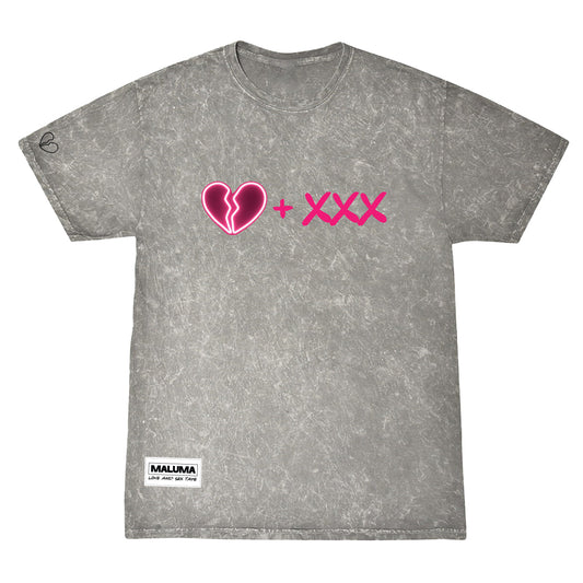 The Love & Sex Tape Washed Grey T-Shirt